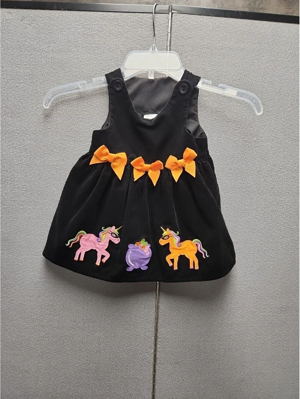 Goodlad Size Baby Girl 18 Unicorn Halloween Romper Dress!.